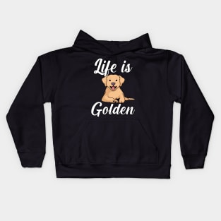 Life is golden Kids Hoodie